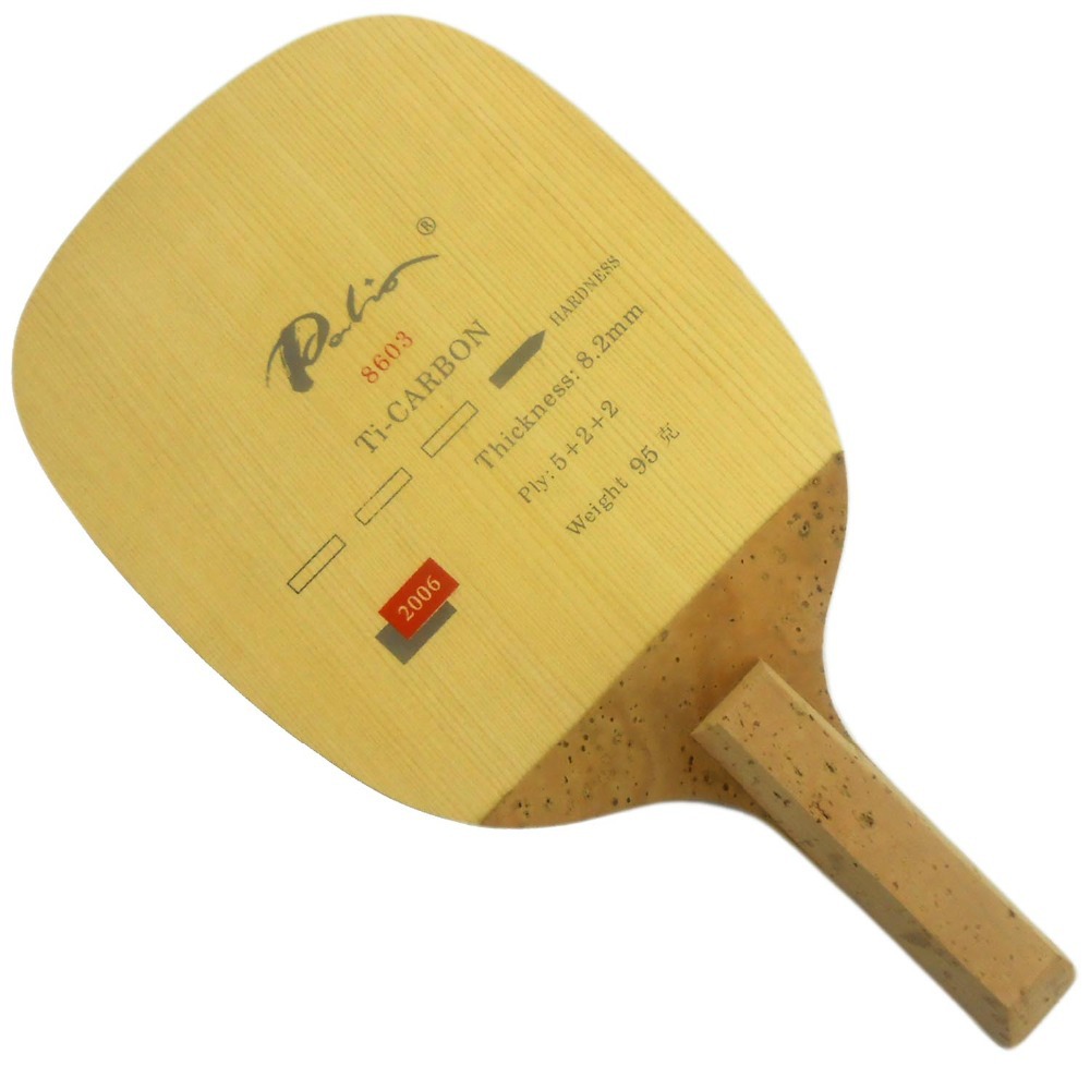 Table Tennis Launcher - PALIO 8603 Carbon Titanium rakietka do
