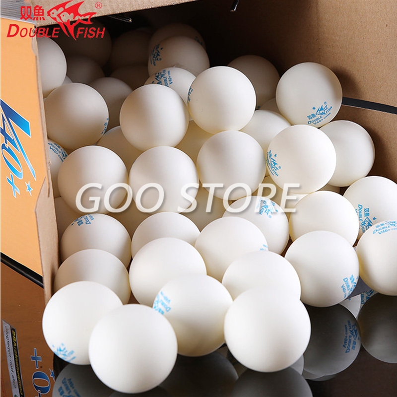 100 piłek Double Fish V40+ 1-S – Table Tennis Olympics recenzja i cena