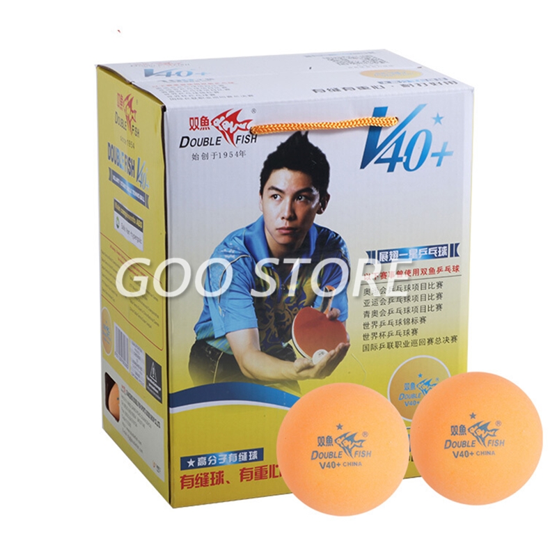100 piłek Double Fish V40+ 1-S – Table Tennis Olympics recenzja i cena