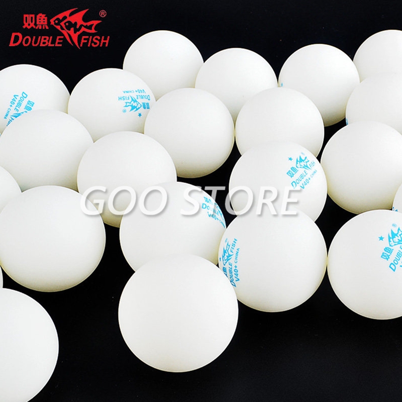 100 piłek Double Fish V40+ 1-S – Table Tennis Olympics recenzja i cena