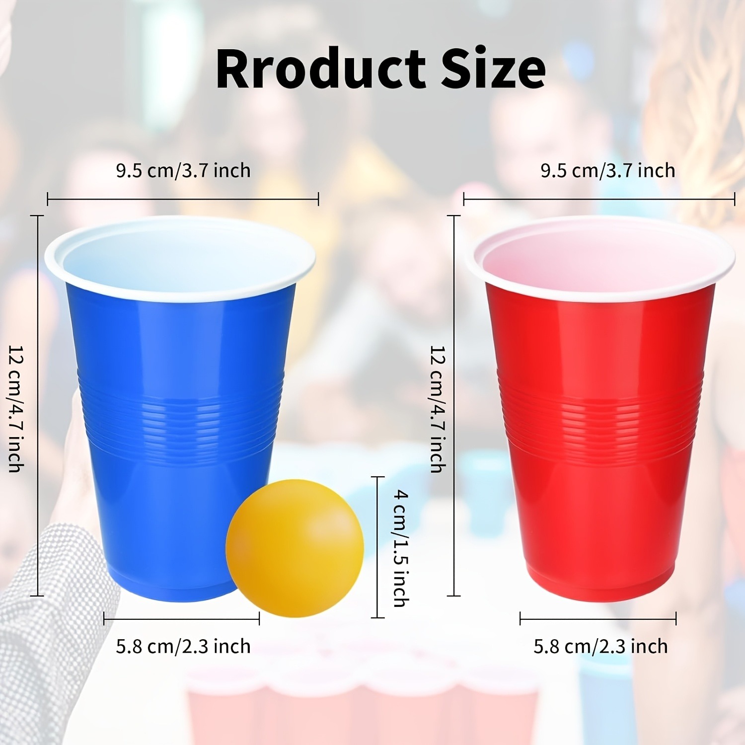 Zestaw do gry Beer Pong i kubk – Table Tennis Olympics recenzja i cena