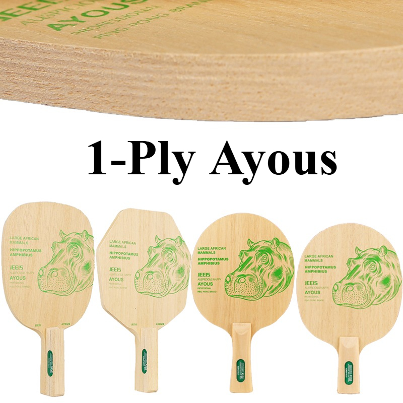 JEELS Green Hippo 1-warstwowa  – Table Tennis Blades recenzja i cena