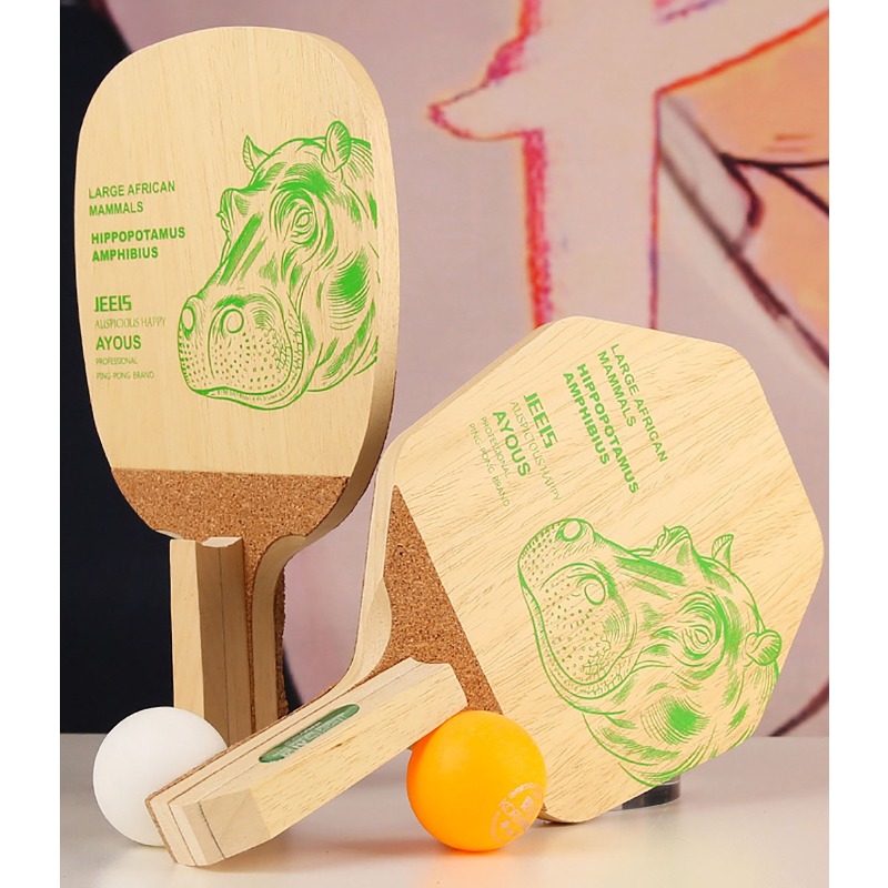 JEELS Green Hippo 1-warstwowa  – Table Tennis Blades recenzja i cena