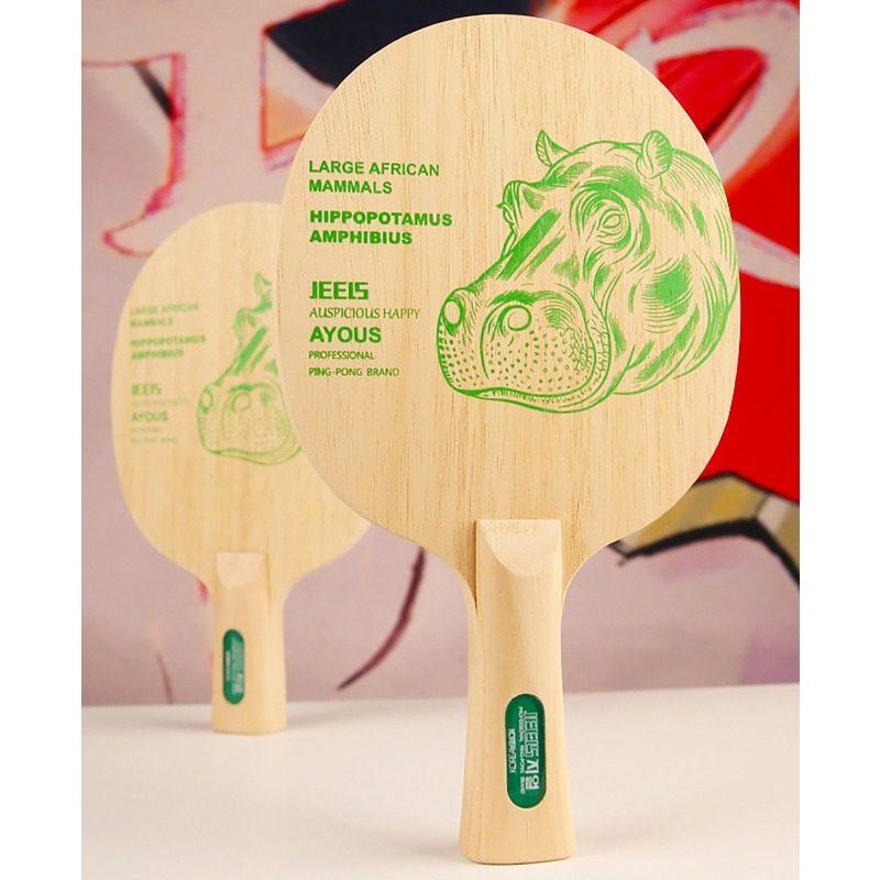 JEELS Green Hippo 1-warstwowa  – Table Tennis Blades recenzja i cena