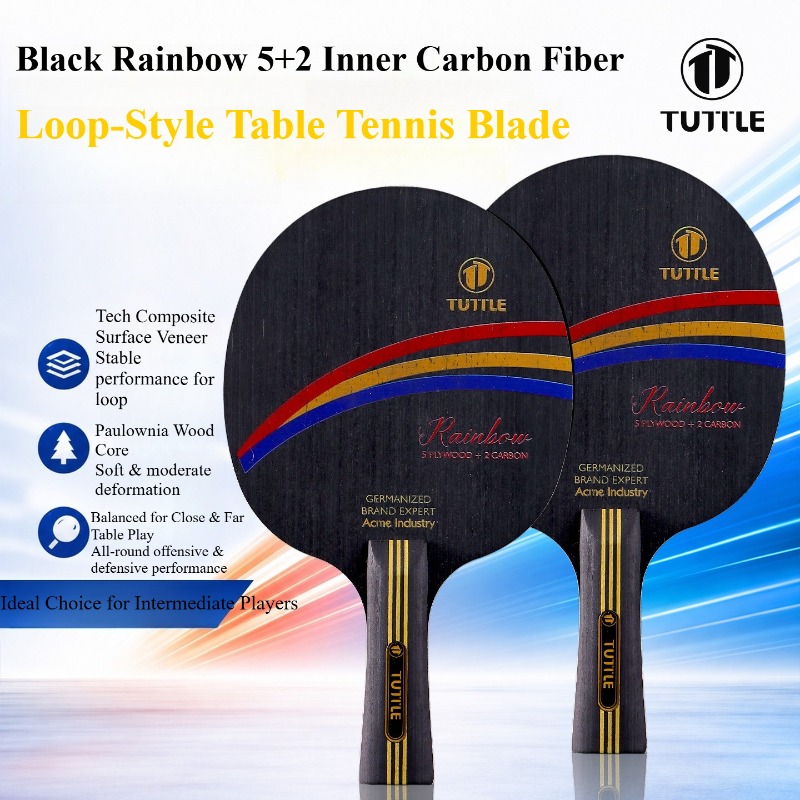 TUTTLE Black Rainbow Wewnętrzn – Table Tennis Player recenzja i cena