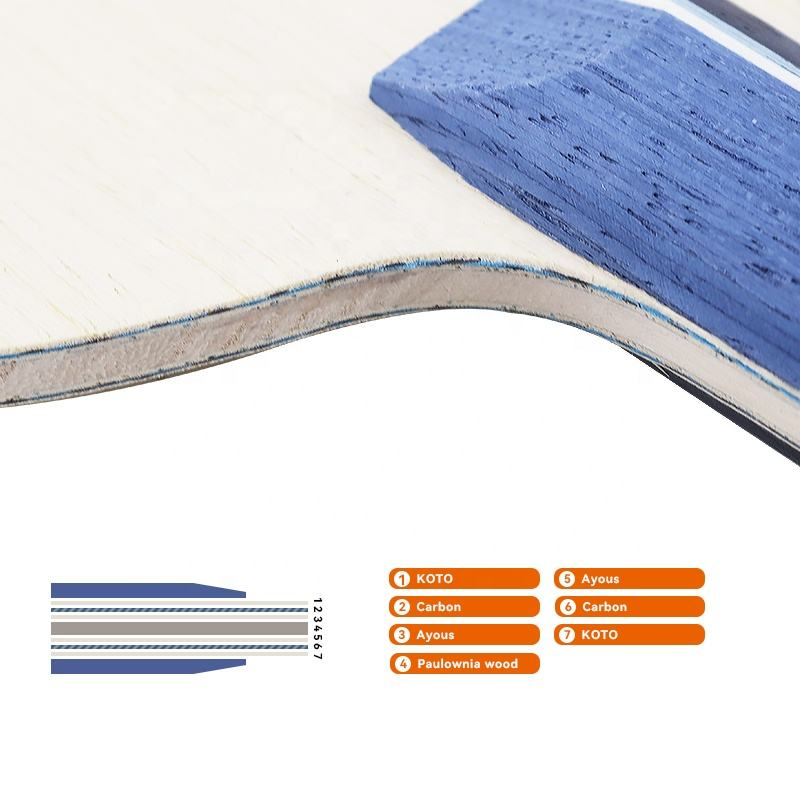 1 SZT. Niebieska Rakietka do T – Table Tennis Blades recenzja i cena