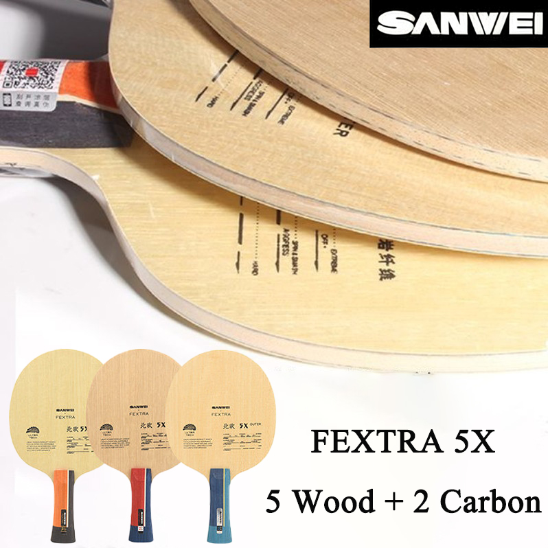 SANWEI FEXTRA 5X Niebiesko-Żół – Table Tennis Blades recenzja i cena
