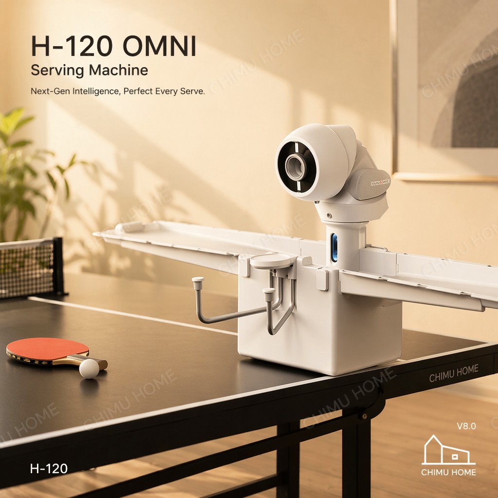 【CHIMU HOME】OMNI Inteligentna  – Table Tennis Launcher recenzja i cena